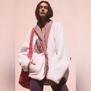 Free People “hit the slopes” slouchy silhouette jacket XS